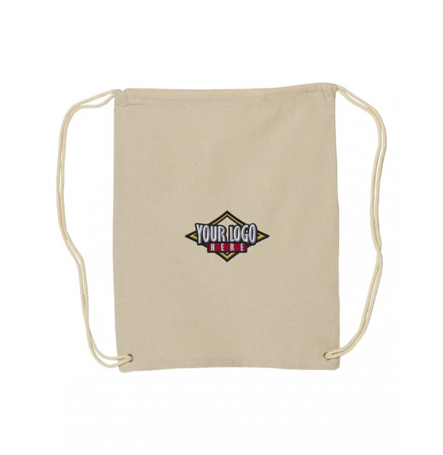 Liberty Bags Canvas Drawstring Backpack - 8875