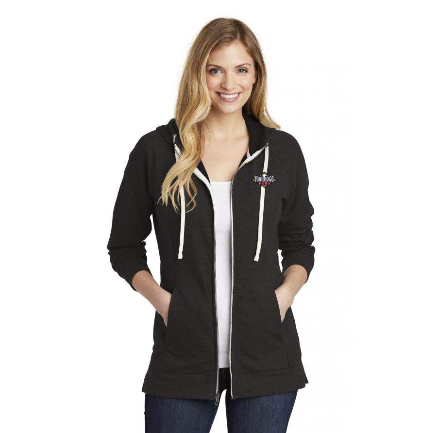 District Women s Perfect Tri French Terry Full-Zip Hoodie