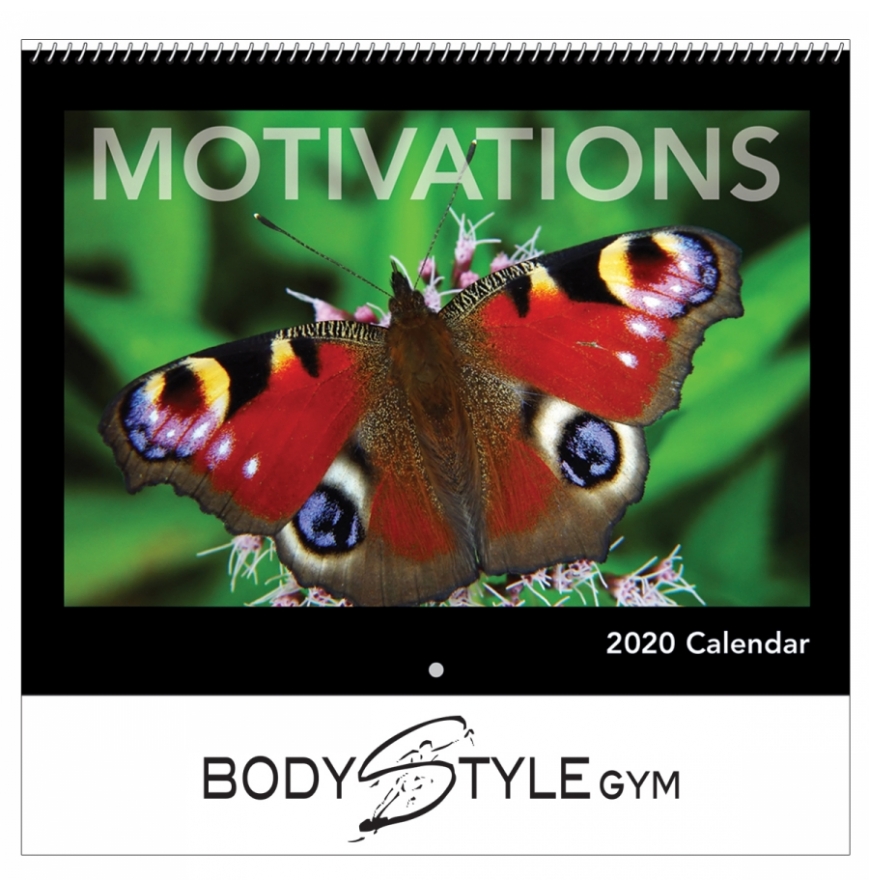 2020 Motivations Wall Calendar - Spiral