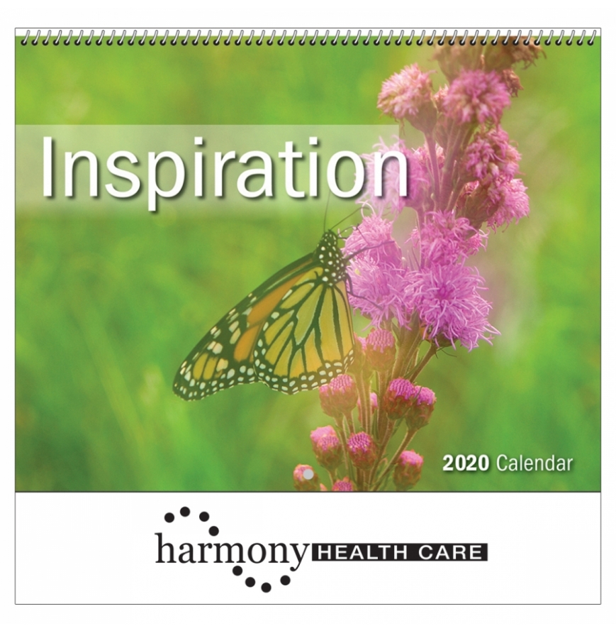 2020 Inspiration Wall Calendar - Spiral