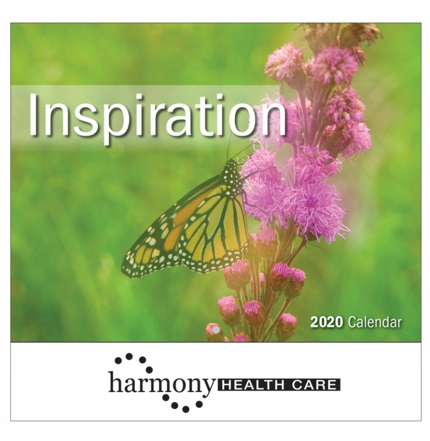 2020 Inspiration Wall Calendar - Stapled