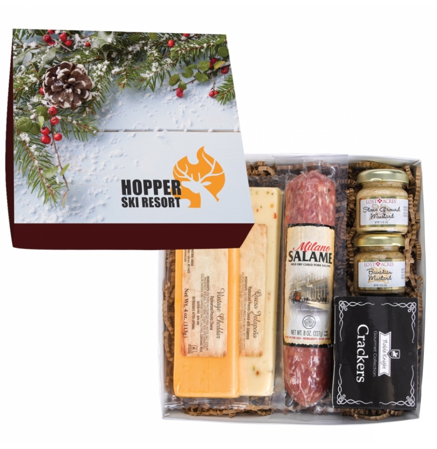Deluxe Charcuterie Gourmet Meat Cheese Set Chairman Gift Box