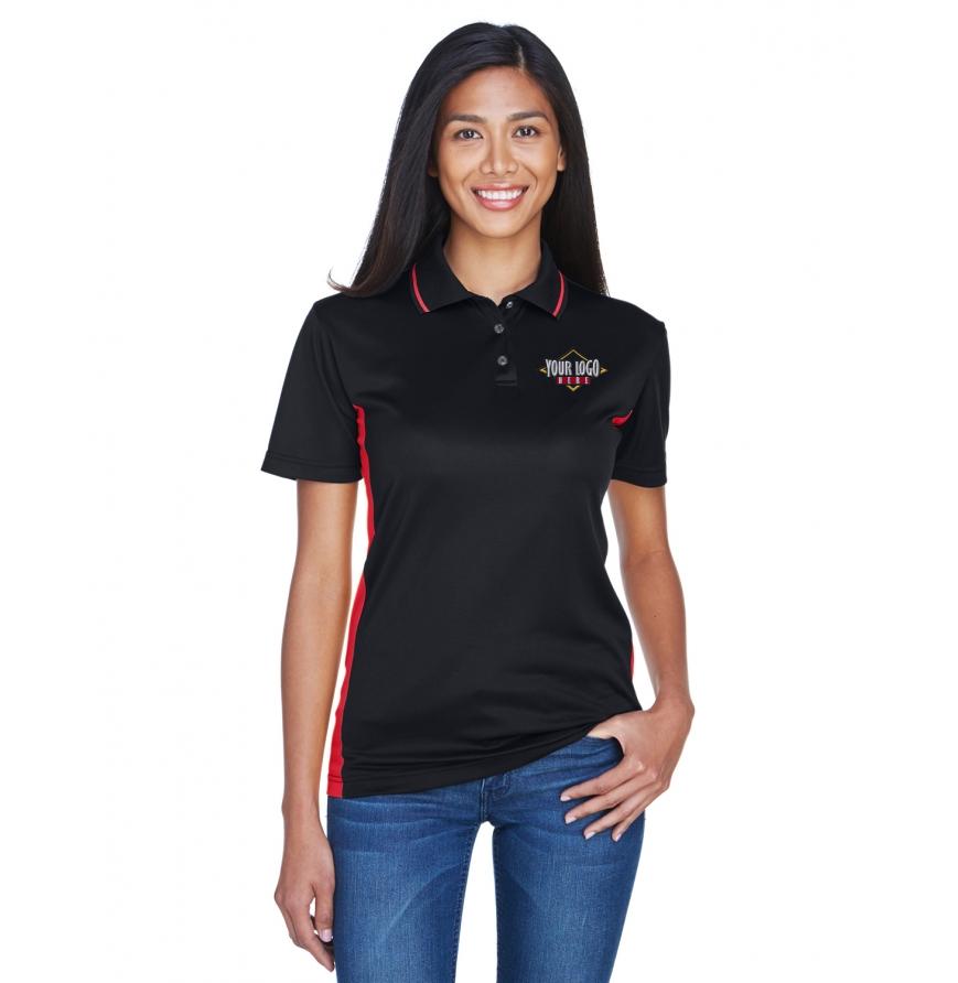 Ladies Cool  Dry Sport Two-Tone Polo
