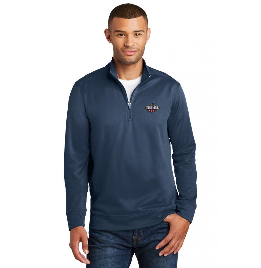 Port  Company Performance Fleece 14-Zip Pullover Sweatshirt