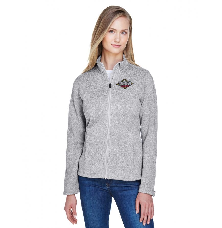 Devon  Jones Ladies Bristol Full-Zip Sweater Fleece Jacket