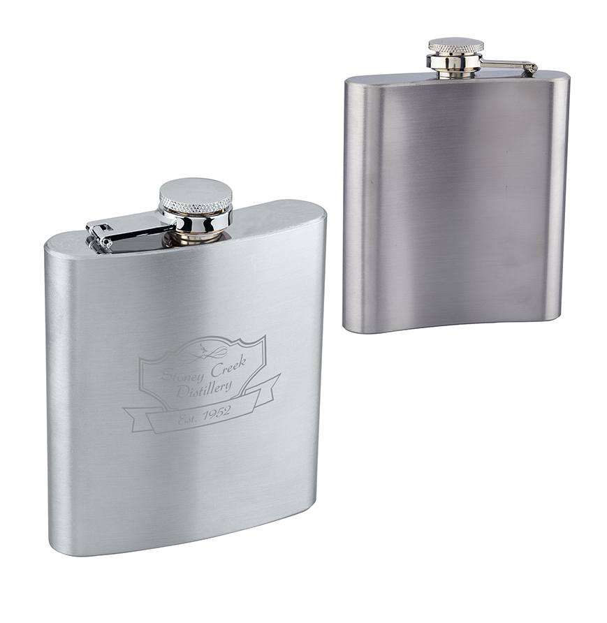 6 oz Stainless Steel Flask