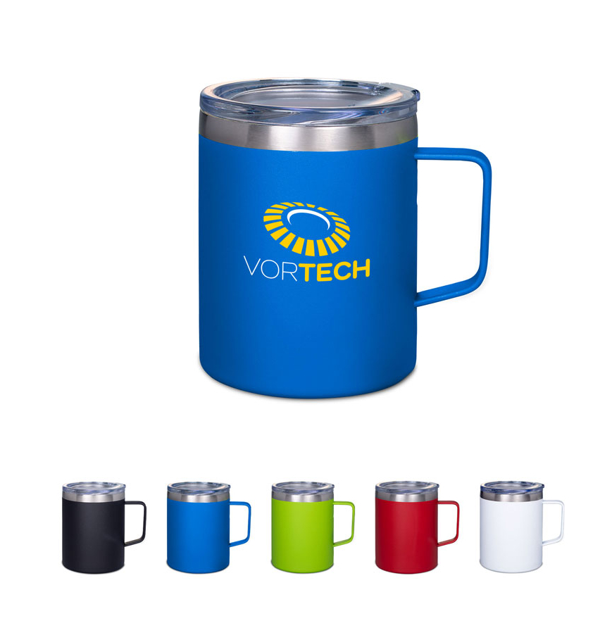 12 oz Vacuum Insulated Coffee Mug with Handle