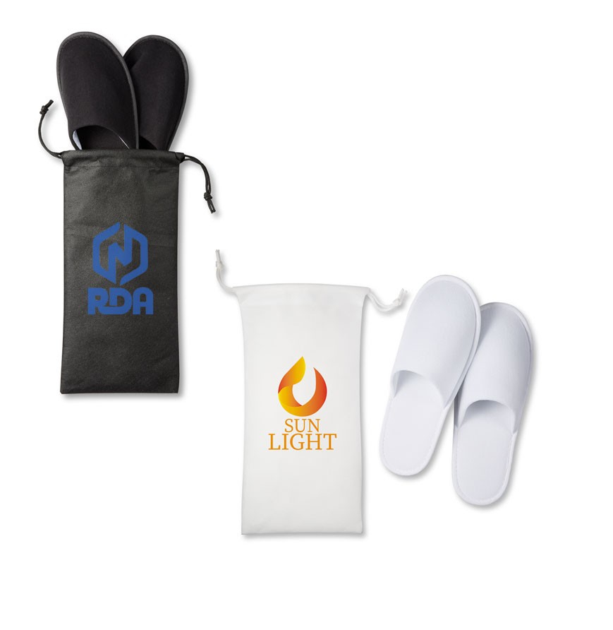 Travel Slippers in Pouch