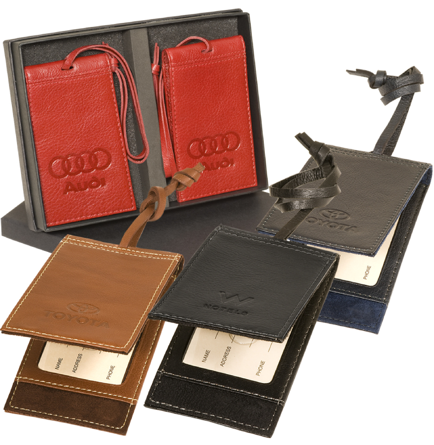 Voyager Barclay Magnetic Luggage Tag Set