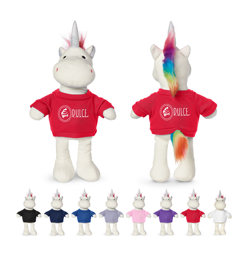 85 Plush Unicorn with T-Shirt