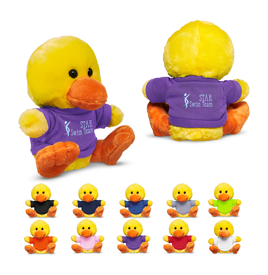 7 Plush Duck with T-Shirt