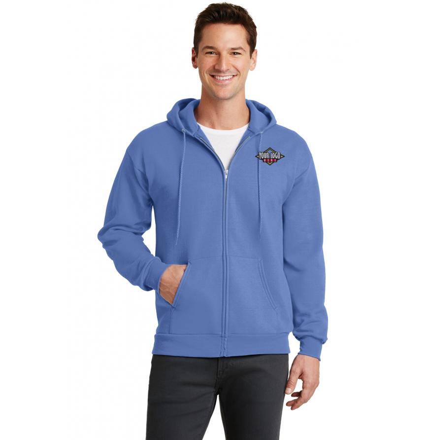 Port  Company - Core Fleece Full-Zip Hooded Sweatshirt