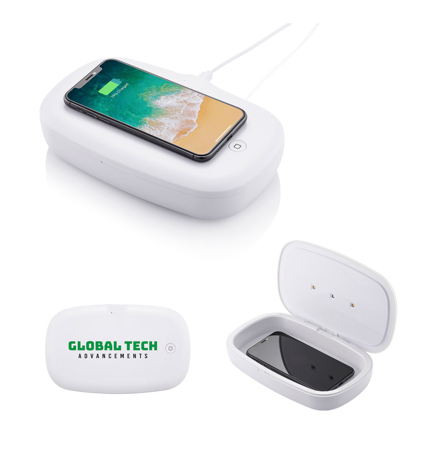 UV Phone Sanitizer with Wireless Charger