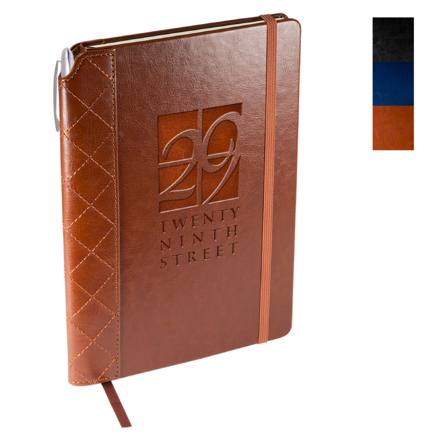 Venezia Quilted Edge Journal with Pen