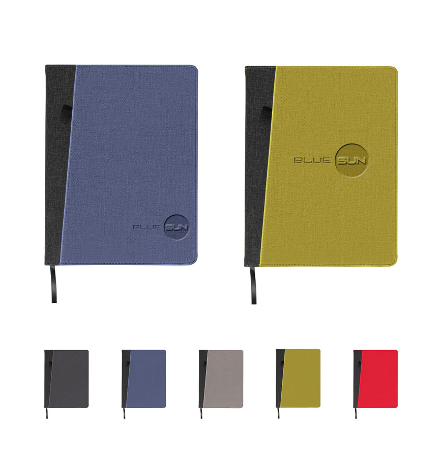 Leeman Baxter Large Refillable Journal with Front Pocket