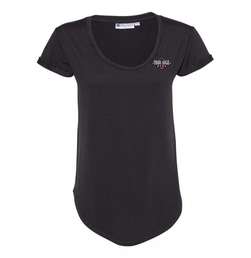 Weatherproof Womens Cool Last Heathered Lux Dolman Sleeve T-Shirt
