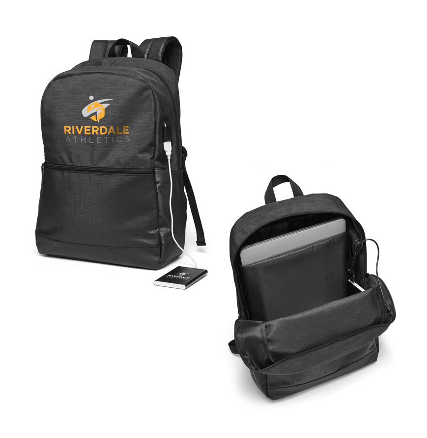 Power Loaded Tech Squad USB Backpack with Power Bank