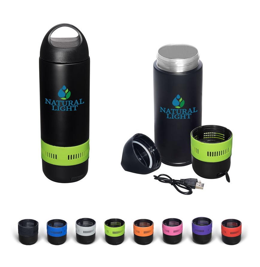 13 oz Freedom Wireless Speaker Vacuum Water Bottle