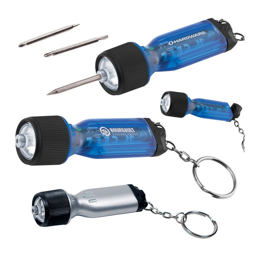 Mini Flashlight Tool Key Chain