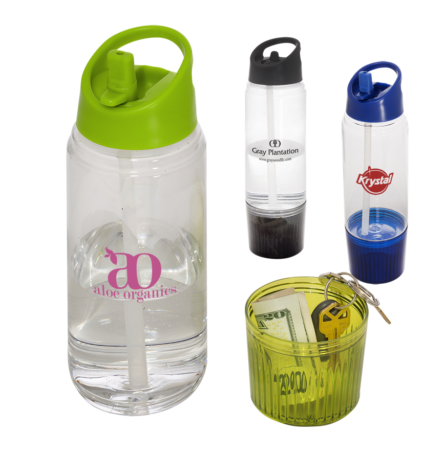 20 oz Water Bottle with Detachable Cup