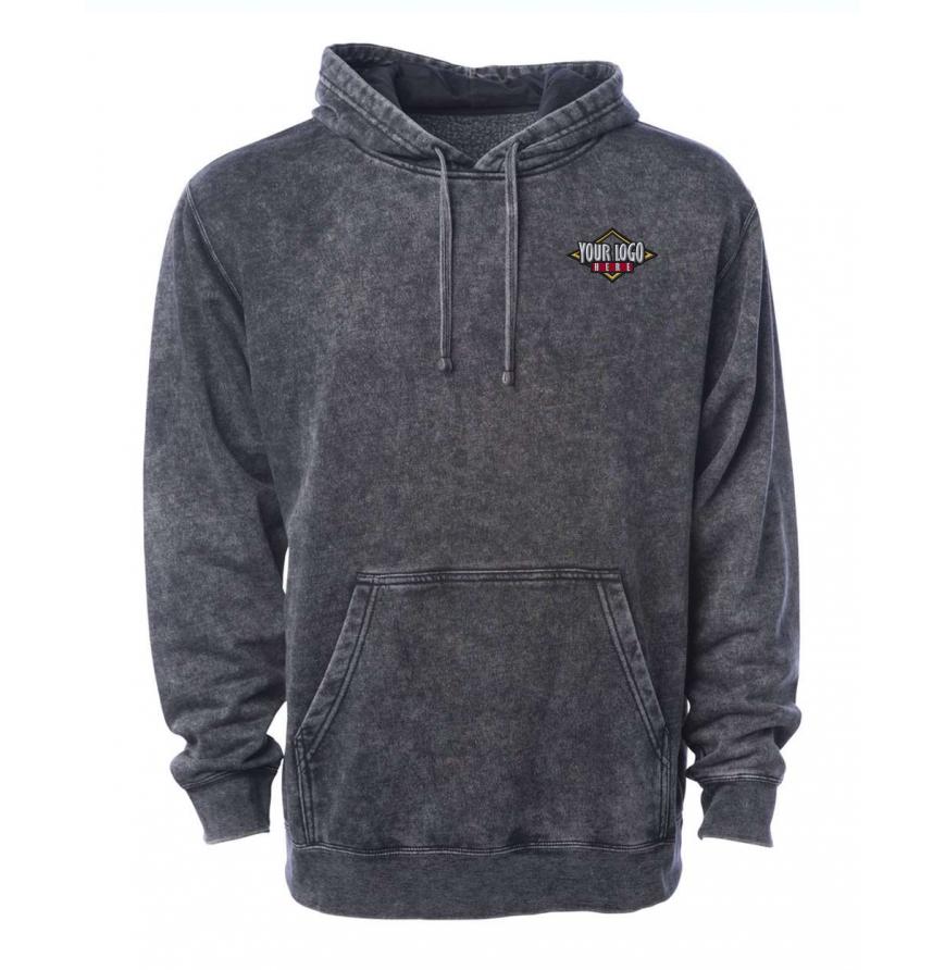 Independent Trading Co. Midweight Mineral Wash Hooded Sweatshirt