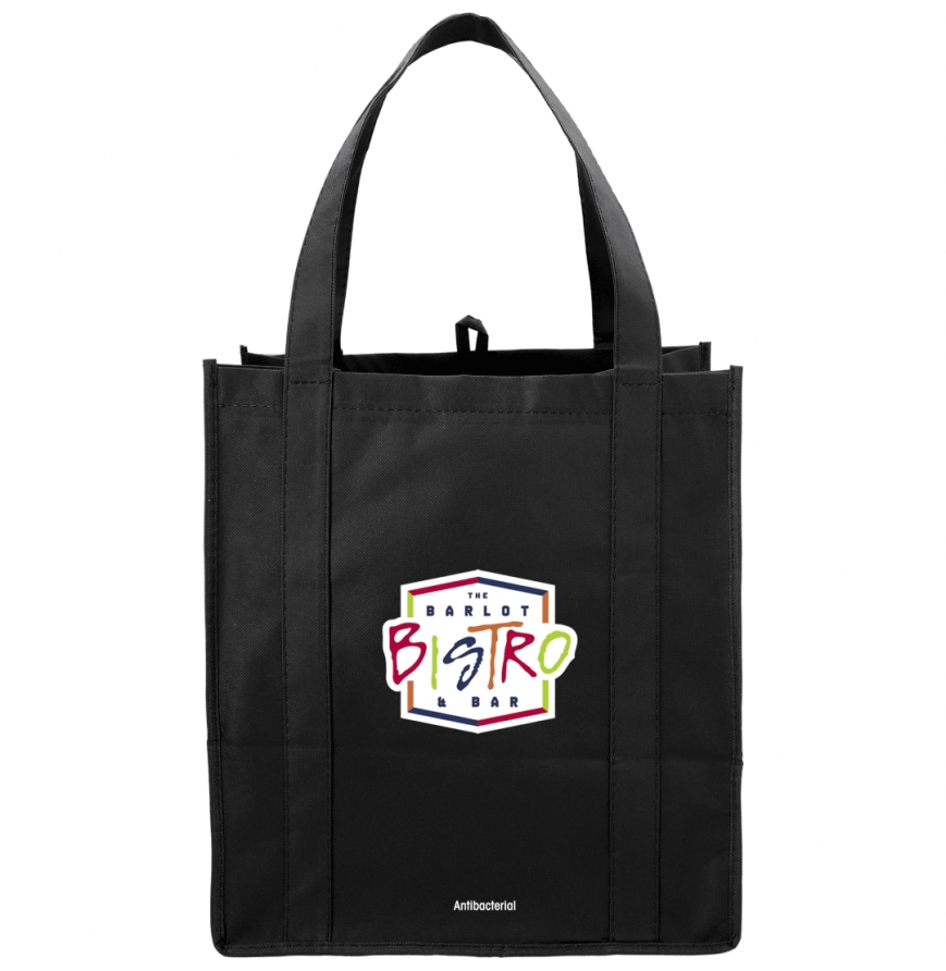 Grocery Tote with Antibacterial Additive