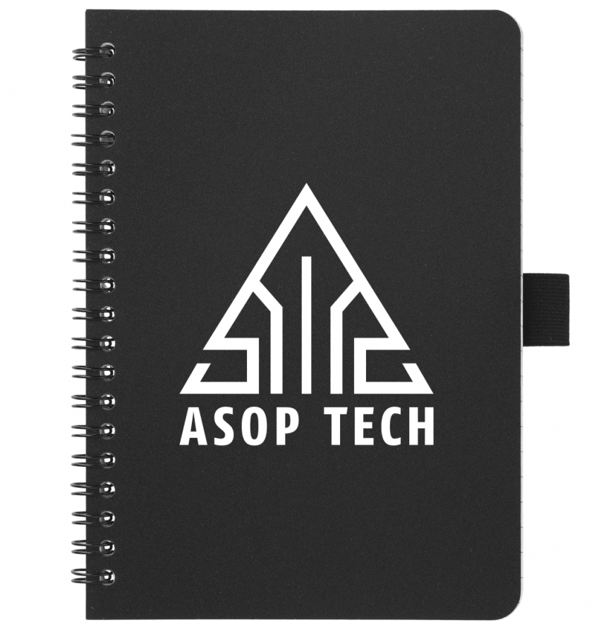 5quot x 7quot Spiral Notebook with Antimicrobial Additiv