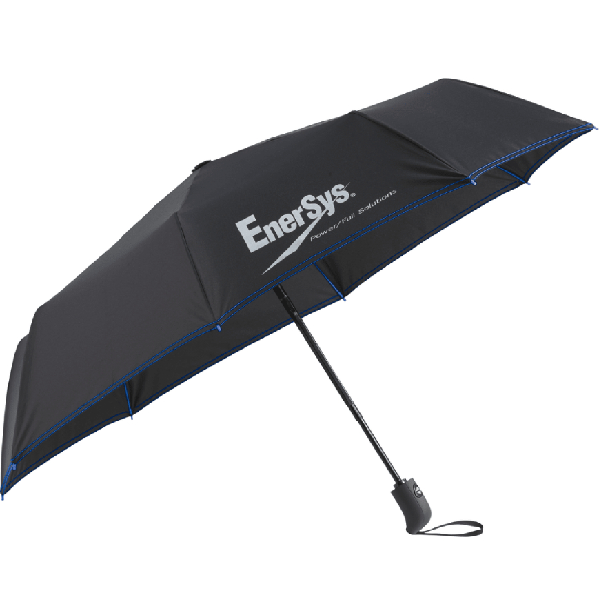 42 Auto OpenClose Fiberglass Folding Umbrella