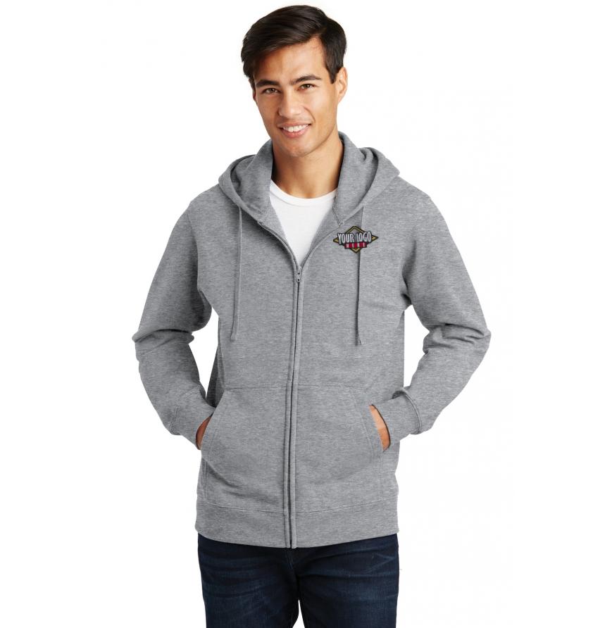 Port  Company Fan Favorite Fleece Full-Zip Hooded Sweatshirt