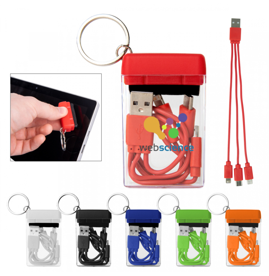 4-In-1 Charging Cable  Screen Cleaner Set