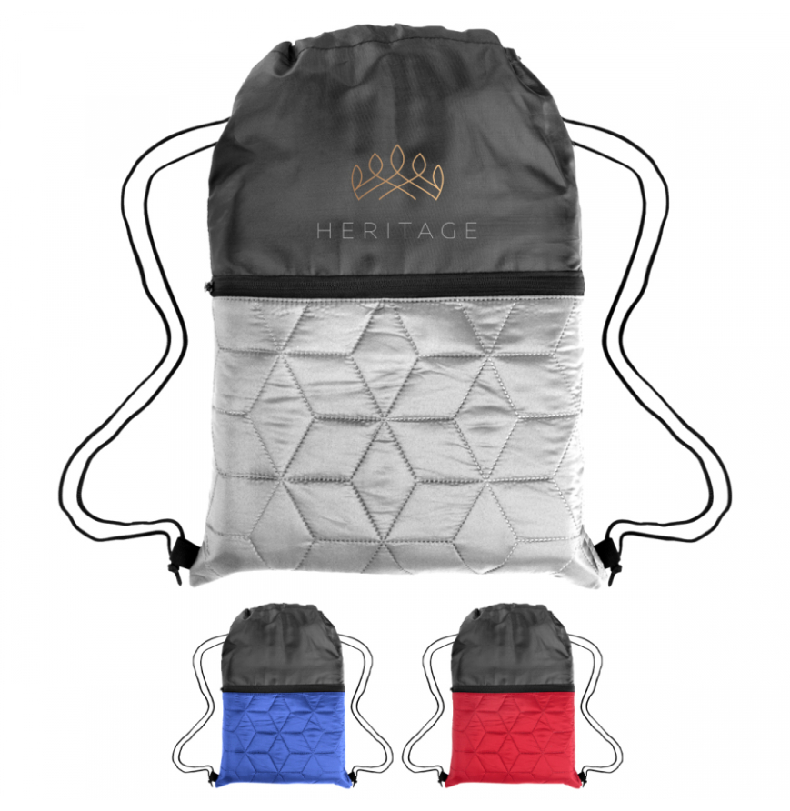 Heritage Quilted Drawstring Bag