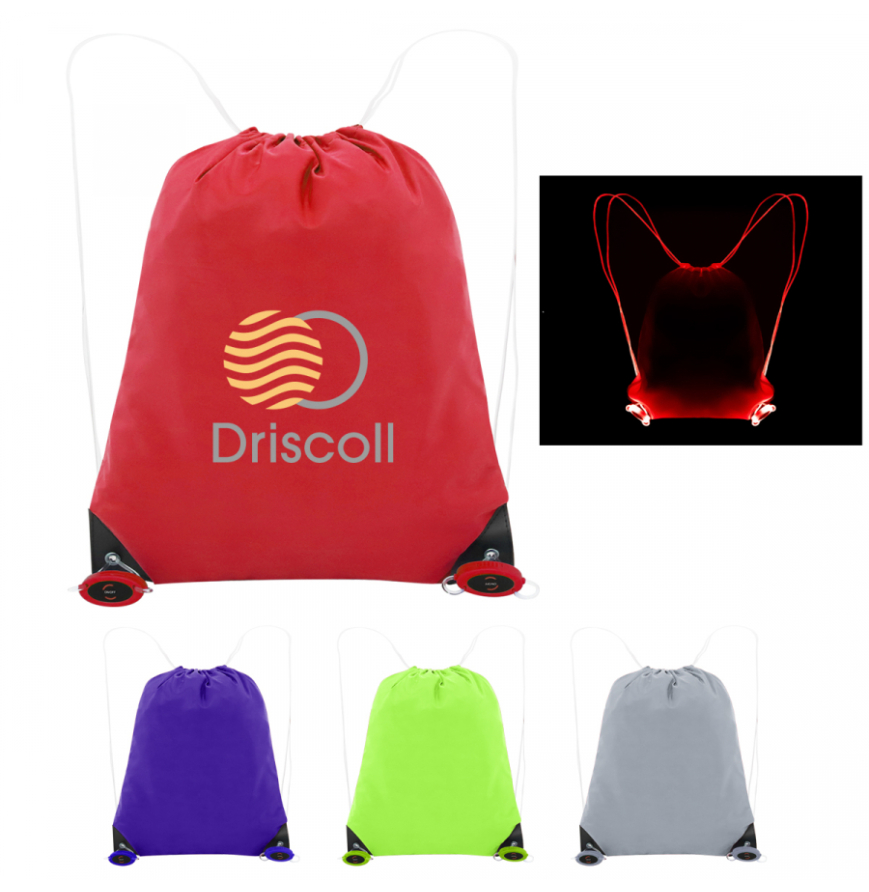 Go  Glow LED Drawstring Bag