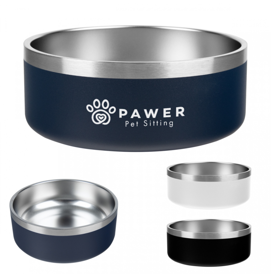 40 Oz Stainless Steel Pet Bowl