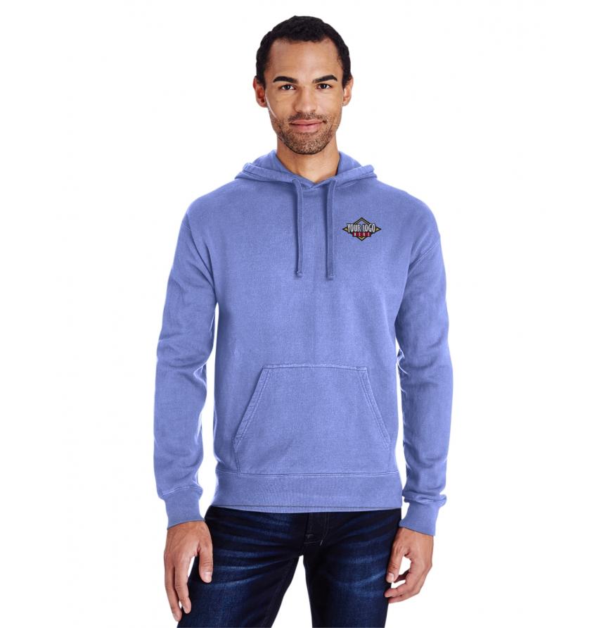  ComfortWash by Hanes Unisex 72 oz 8020 Pullover Hood Sweatshirt