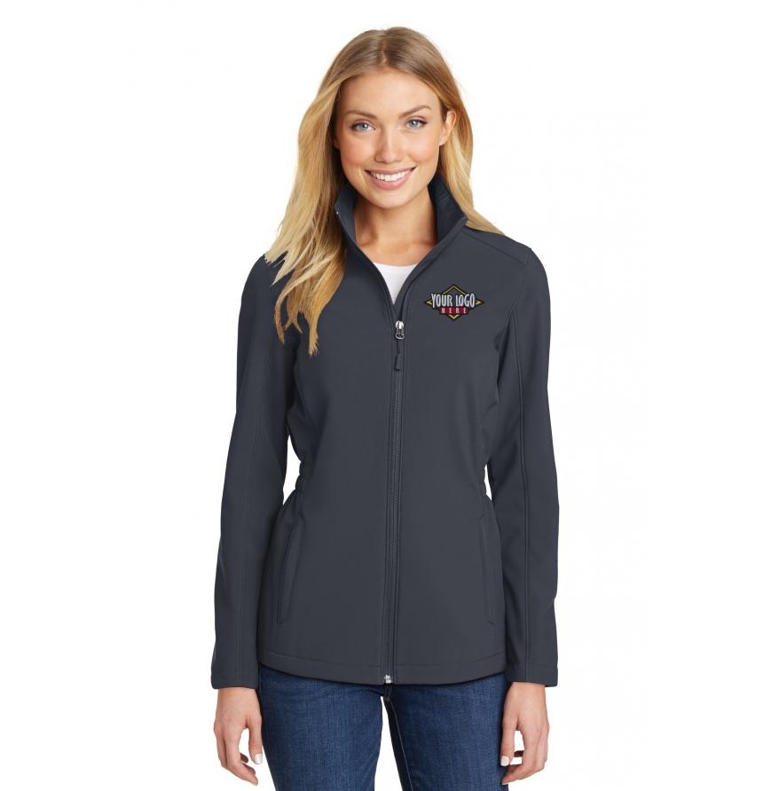 DISCONTINUED Port Authority Ladies Cinch-Waist Soft Shell Jacket