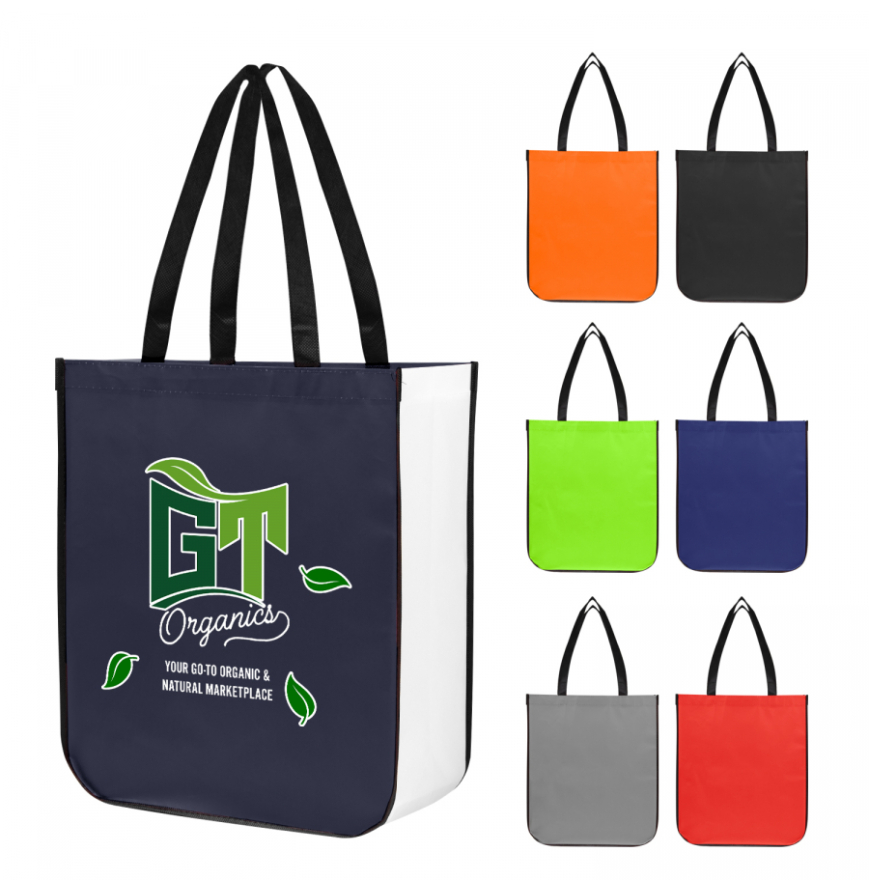 Jumbo Lola Laminated Non-Woven Tote Bag with 100 RPET Material