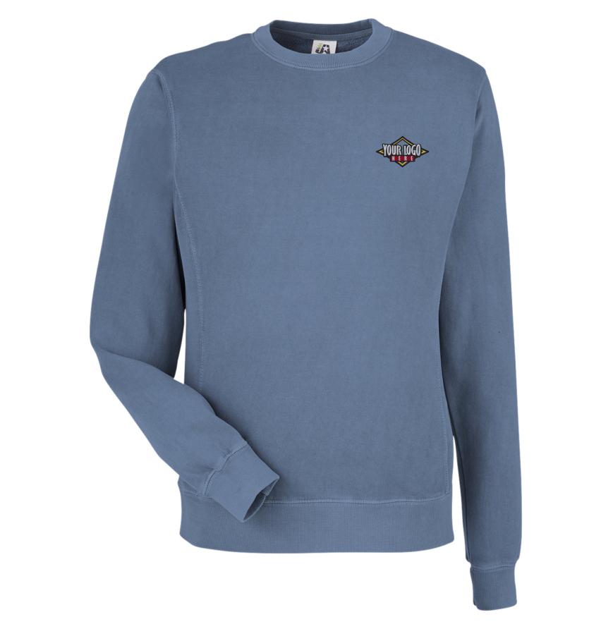 Unisex Pigment Dyed Fleece Sweatshirt