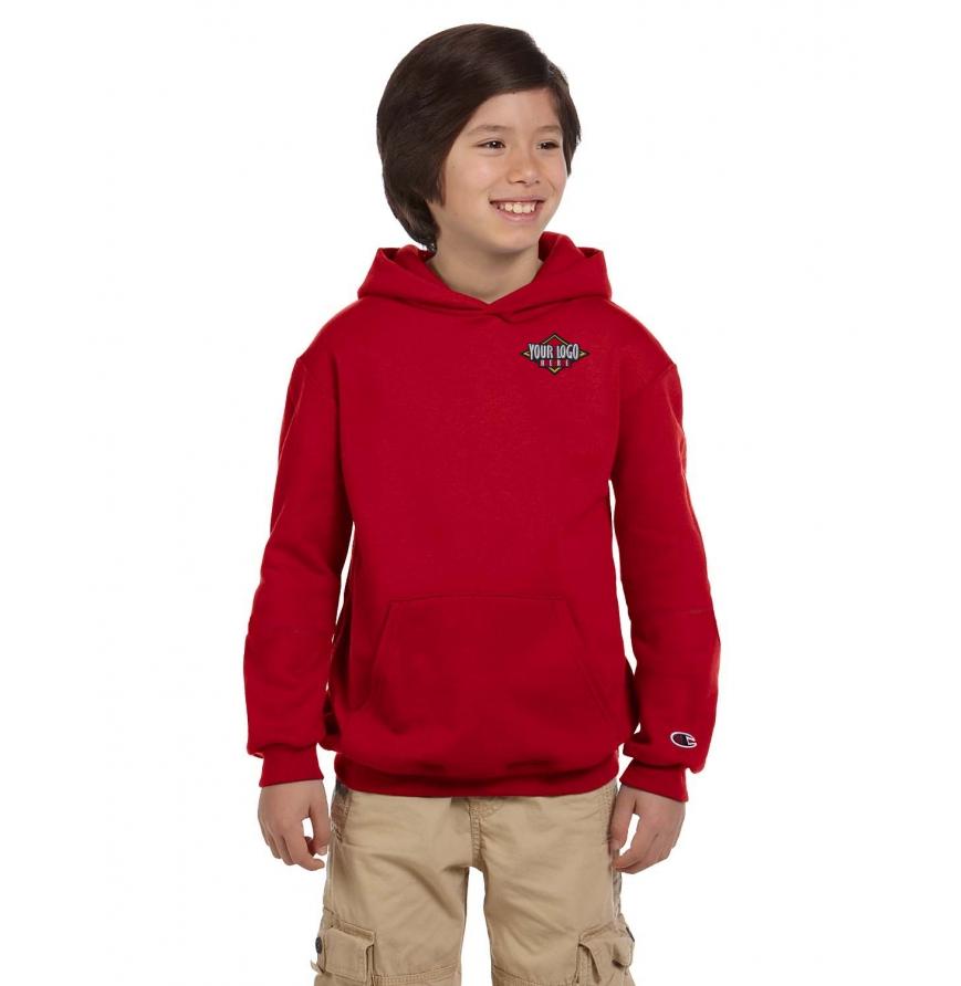 Youth 9 oz Double Dry Eco Pullover Hood