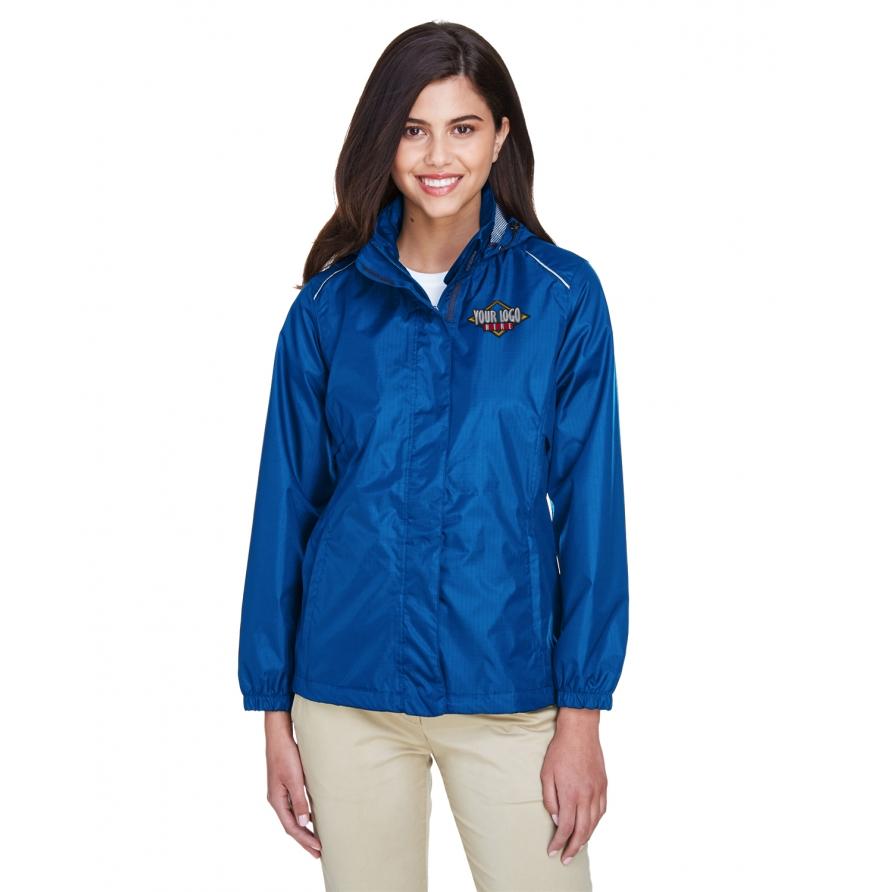 Ladies Climate Seam-Sealed Lightweight Variegated Ripstop Jacket