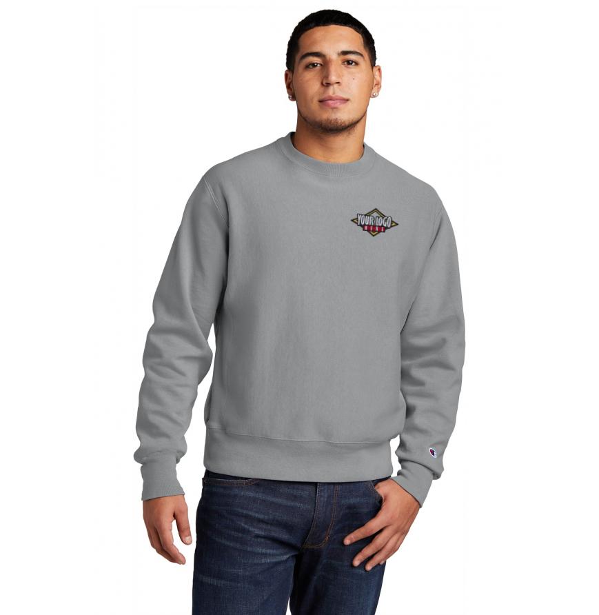 Champion Reverse Weave Garment-Dyed Crewneck Sweatshirt