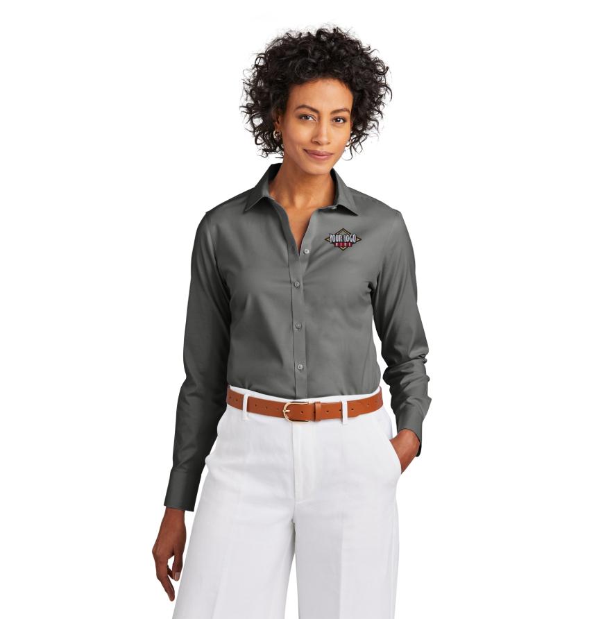 Brooks Brothers Women s Wrinkle-Free Stretch Pinpoint Shirt