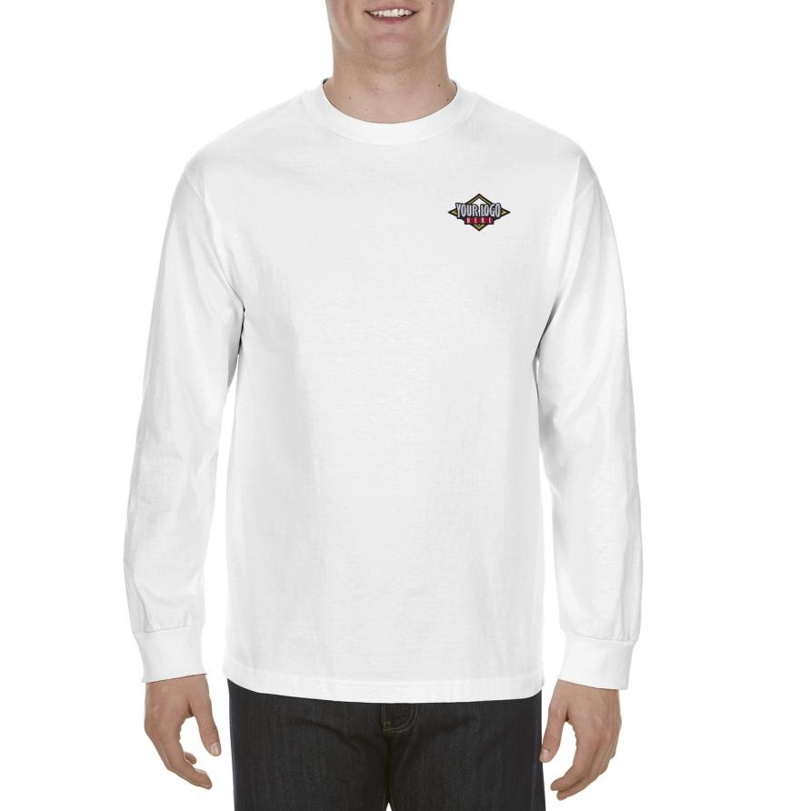Adult 51 oz 100 Soft Spun Cotton Long-Sleeve T-Shirt