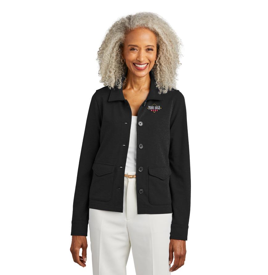 Brooks Brothers Women s Mid-Layer Stretch Button Jacket