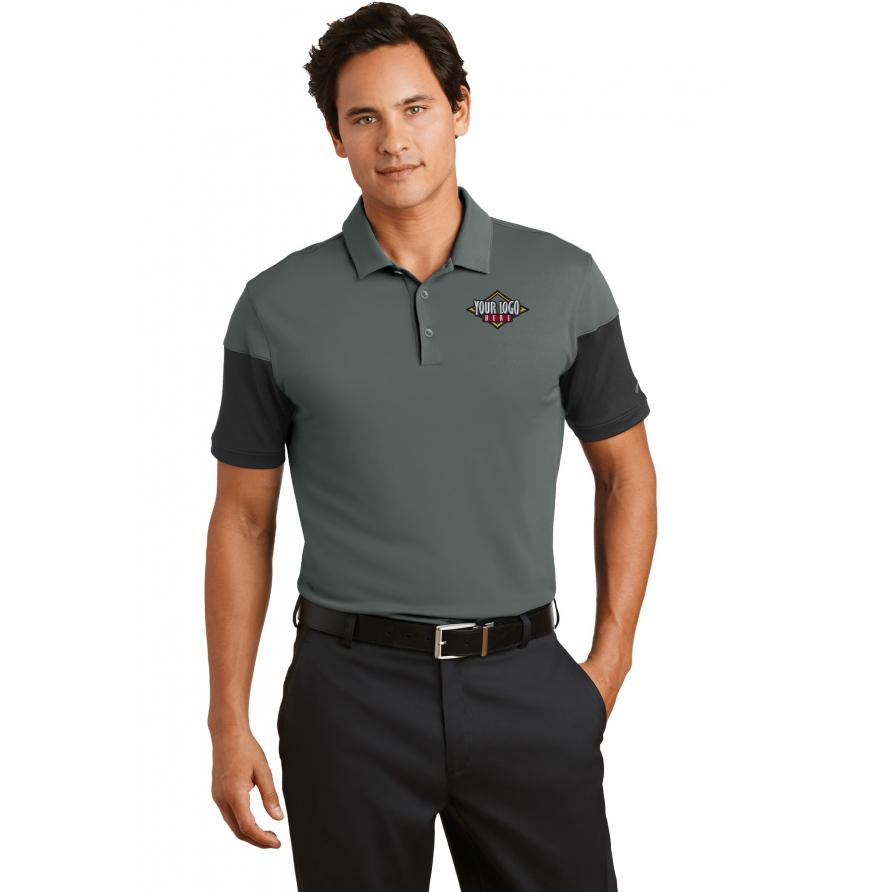 DISCONTINUED Nike Dri-FIT Sleeve Colorblock Modern Fit Polo