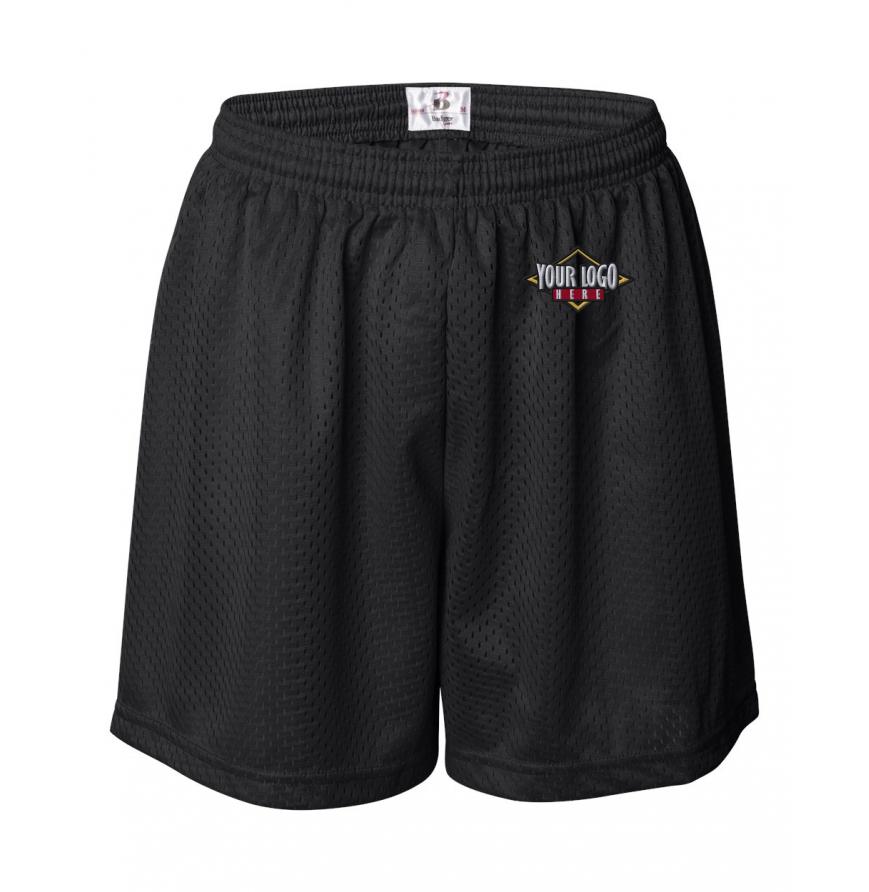 Badger Womens Pro Mesh 5 Shorts with Solid Liner