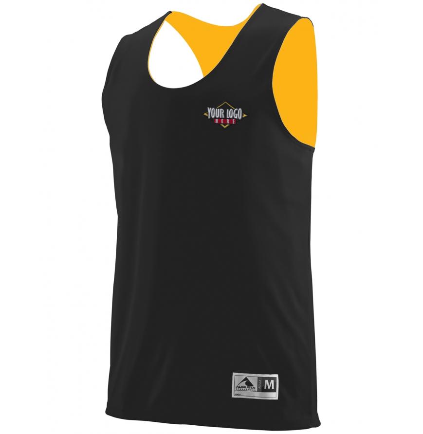 Adult Wicking Polyester Reversible Sleeveless Jersey