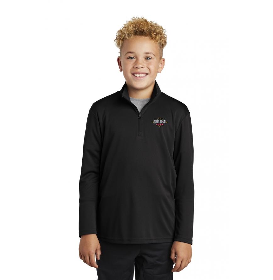 Sport-Tek Youth PosiCharge Competitor 14-Zip Pullover