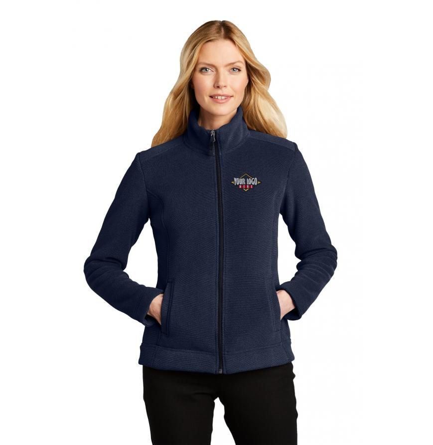 Port Authority Ladies Ultra Warm Brushed Fleece Jacket