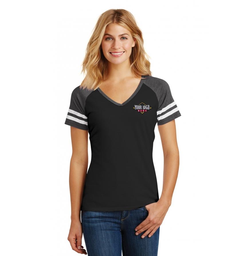District Women s Game V-Neck Tee