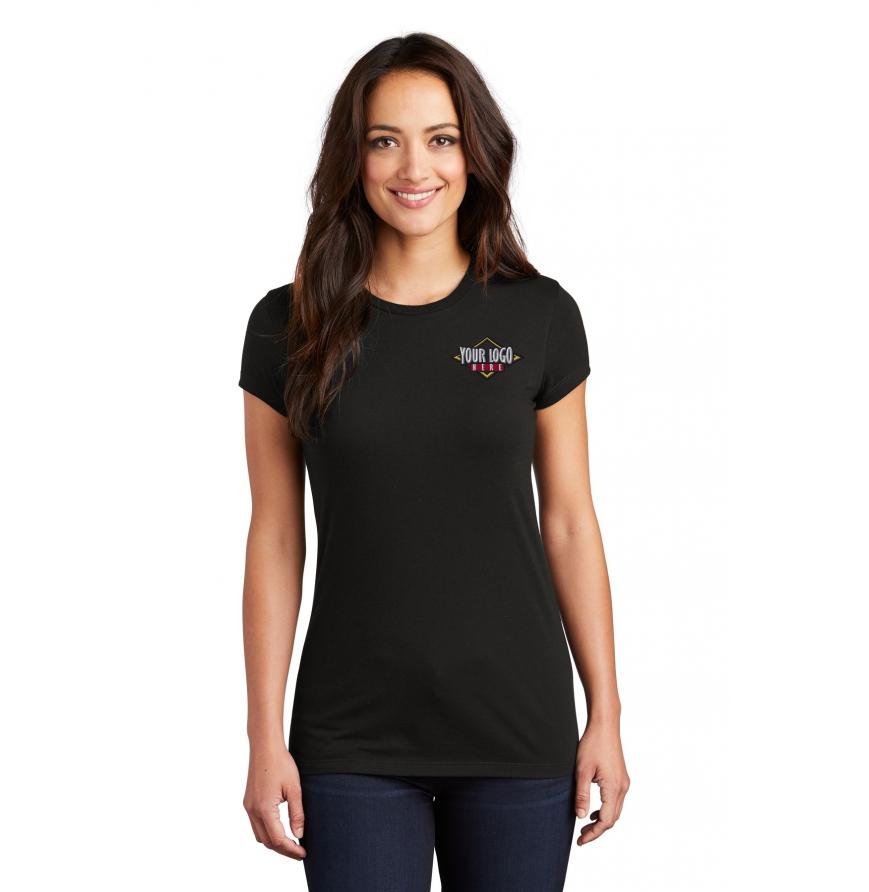 District Women s Fitted Perfect Tri Tee